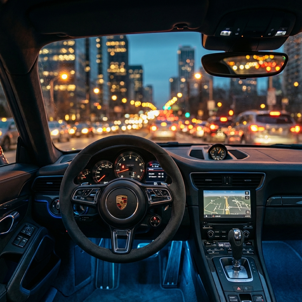 Luxury Car POV